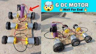 High Speed DC Motor Car | Using Big Size 6 DC Motor | Part- 2