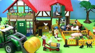 Building Playmobil Farm - Farmyard Animal Figures