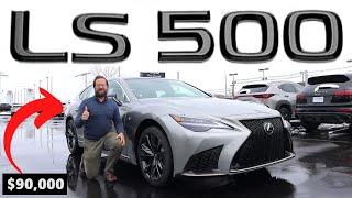 2024 Lexus LS 500 F Sport: Luxury Car Bargain!