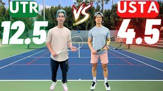 USTA 4.5 vs UTR 12.5!