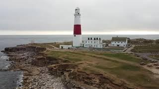 Portland Bill - Dorset UK - From the Air - September 2021 - Dji Mavic Mini