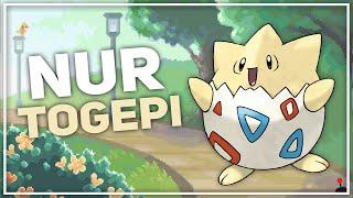 Kann ich nur mit Togepi Pokémon Alpha Saphir durchspielen?