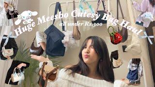 Huge Meesho Cutesy Bag Haul all under Rs.300 