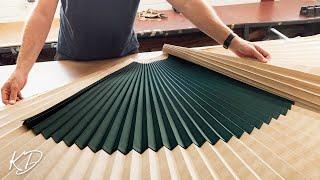 This is How Pleated Fabrics are made