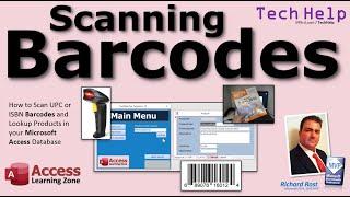 Scanning Barcodes (UPC, ISBN, EAN, etc.) to Lookup Products in your Microsoft Access Database