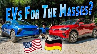 Battle Of The Titans! Volkswagen ID.4 vs Chevy Blazer EV. Which Is The Best "Normal" EV?