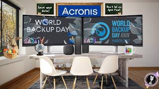 LIVE: World Backup Day! Save Your Data - Don't be an April Fool! 