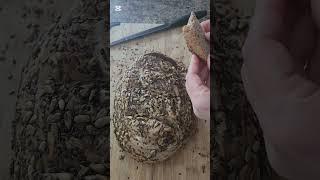 Домашний хлеб из цельнозерновой и ржаной муки / Homemade Whole Wheat & Rye Bread