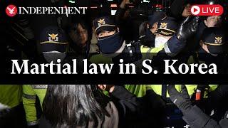 Live: South Korea's president says he will lift martial law following protests