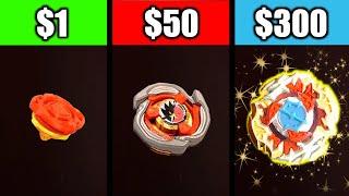 $1 vs $300 CUSTOM Beyblade!!