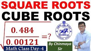 Square Roots & Cube Roots|Math Class Day 4|Basic Concept & Tricks|Zero to Hero Classes|PEO,JA,RI,ARI