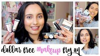 DOLLAR TREE MAKEUP TRY ON! YOU NEED TO TRY THIS!!!