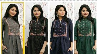 Elite Stylish Ira Magic Cotton Women's Kurtis