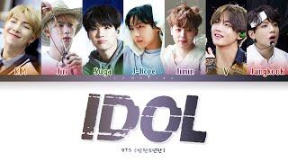 BTS IDOL Lyrics (방탄소년단 IDOL 가사) [Color Coded Lyrics/Han/Rom/Eng]