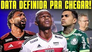 GABIGOL e DUDU tem DATA DEFINIDA pra CHEGAR, ARBOLEDA tem ACORDO com CRUZEIRO!? LISTA DE DISPENSAS