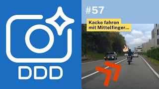 DDD #57 | Lebensmüde auf dem Zweirad | Beinahe-Crash auf Autobahn | Bedrängen und doof überholen