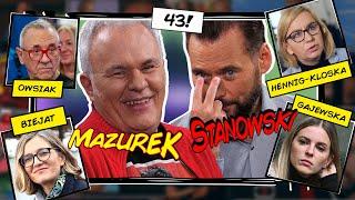 MAZUREK & STANOWSKI #43 - ZAMACH, PING-PONG, PRZEDSZKOLE Z KARTONÓW, KOTULA VS WIKIPEDIA