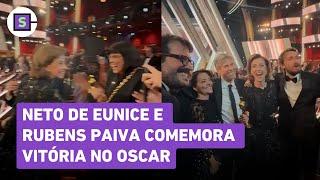 'Ainda Estou Aqui' leva Oscar: Neto de Eunice e Rubens Paiva comemora vitória no Oscar; veja vídeo