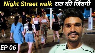 Night Street Walk in Tirana Albania / रात को तो नजारा ही अलग है यहाँ तो Night life Tirana Albania