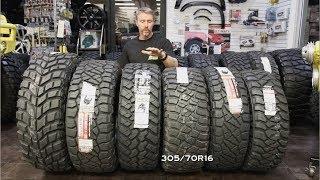 Off-Road Tire Size Comp: 285 vs 295 vs 305 vs 315 vs 37"