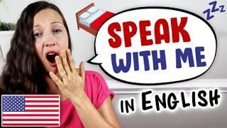 Speak With Me About Sleep: English Speaking Practice