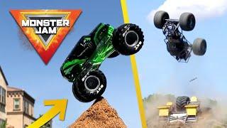 Setting WORLD RECORDS!  Monster Jam Compilation #1 | Action Toy Videos for Kids