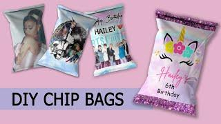 How to make Custom Chip Bags