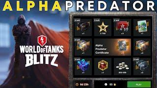 Alpha Predator Draw WOT Blitz  You won't believe what you got!