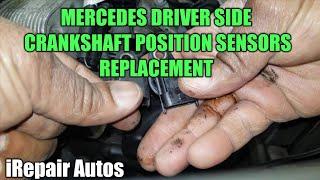 Easy Mercedes Driver Side Camshaft Position Sensors Replacment