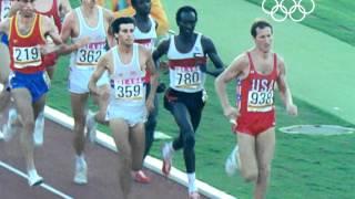 Sebastian Coe's Second 1500m Gold - Los Angeles 1984 Olympic Games