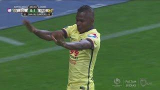 Darwin Quintero  saca ‘riflazo’ de pierna derecha y anota para América