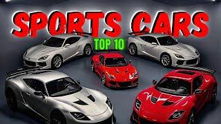 Top 10 Sports Cars in The World | Top 5ology