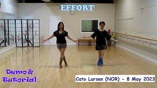 Effort - Line Dance (Dance & Teach) | Cato Larsen | Regina Cheung