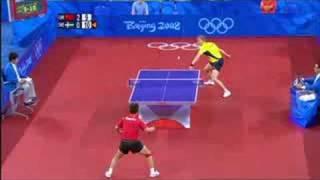 China vs Sweden - Men's Table Tennis Semi-Final - Beijing 2008 Summer Olympic Games