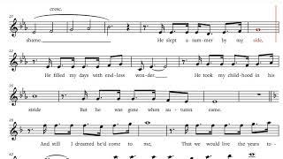 Les Miserables - I Dreamed a Dream (1987), C-Instruments Play along