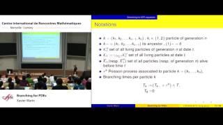 Xavier Warin: Branching for PDEs