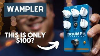 Wampler Triumph Overdrive Pedal Review (Your Key to Awesome Guitar Tone)