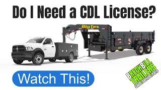 Do I Need a CDL License - Brechbill Trailers