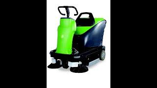 DustMax Riding Vac Sweeper Demonstration Video