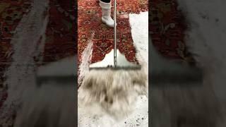 Satisfying carpet scraping part 1 #asmr #carpetcleaning #satisfying