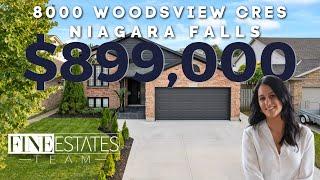 8000 Woodsview Crescent |  $899,000 | Modern Luxury in Niagara Falls SOLD FIRM!