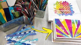 NOT TRASH! Clever ways to use PAPER SCRAPS...