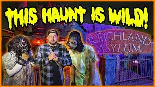 REICHLAND ASYLUM HAUNT IS TOP TIER! | HOME HAUNT | HALLOWEEN