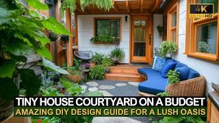 Tiny House Courtyard on a Budget: DIY Guide for a Lush Oasis