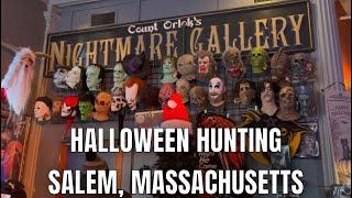 HALLOWEEN HUNTING IN SALEM AND SHOOTING A MUSIC VIDEO!