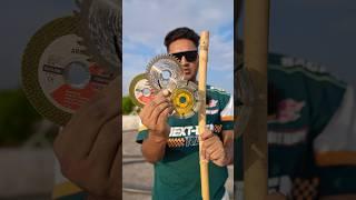 Wood Cutting with Angle Grinder