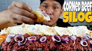 CORNSILOG | CORNED BEEF, SINANGAG ITLOG MUKBANG