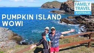 PUMPKIN ISLAND PARADISE | The Ultimate Eco Island Escape | Caravanning Family Travel Australia EP 49