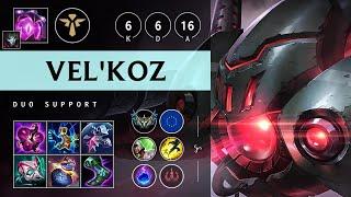 Vel'Koz Support vs Rell - EUW Challenger Patch 14.21