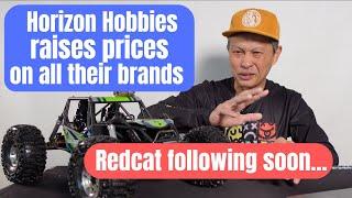 Rc Review 2-27-25 News - Horizon increases prices on all brands due to tariffs. Redcat to follow